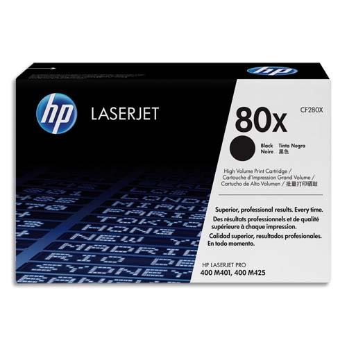 HP Cartouche Laser Noir HC CF280X (dont eco-taxe de 0,10 €)