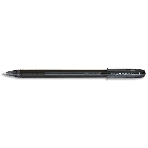 UNI-BALL Roller encre gel JETSTREAM 101, encre Noire, écriture médium 1mm