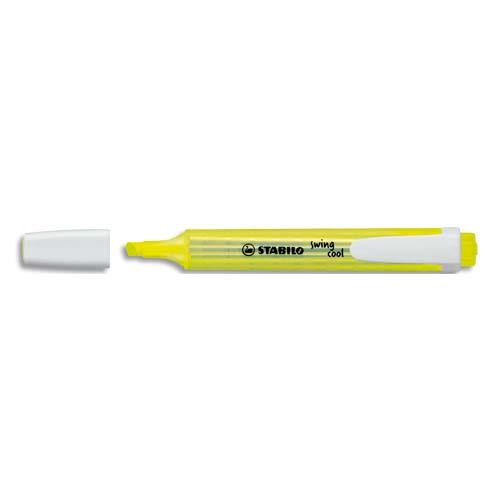 STABILO swing cool surligneur pointe biseautée - Jaune fluo
