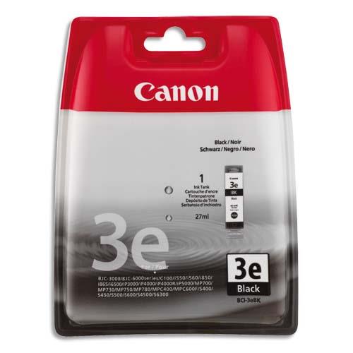 CANON Cartouche jet d'encre Noir pour BJC6000 BCI 3BK (dont eco-taxe de 0,02 €)