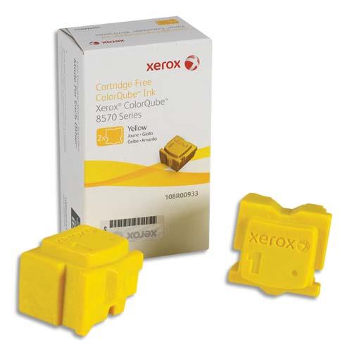 XEROX Pack 2 encres solides Jaune 108R00933