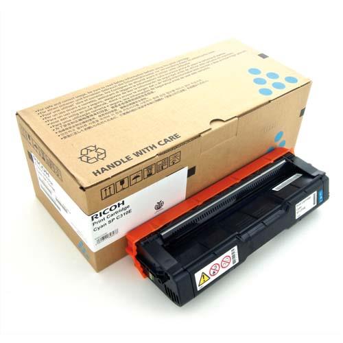 RICOH Cartouche toner Cyan 407645 (dont eco-taxe de 0,10 €)