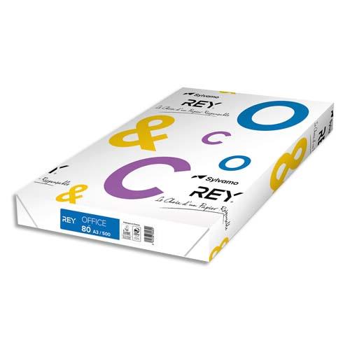 INAPA Ramette 500 feuilles papier Blanc OFFICE A3 80g CIE 166 copieur, Laser, jet d'encre