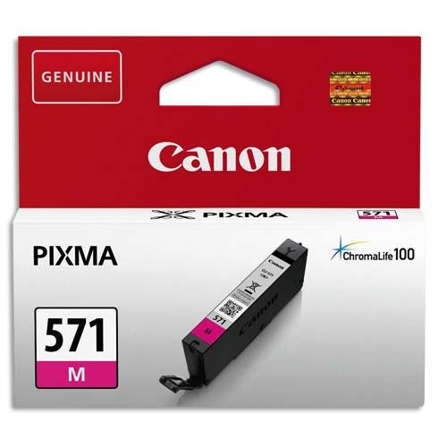 CANON Cartouche Jet d'encre CLI-571 Magenta 0387C001AA (dont eco-taxe de 0,01 €)