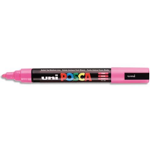 POSCA Marqueur peinture encre Rose à pigmentation et base eau pointe moyenne ogive