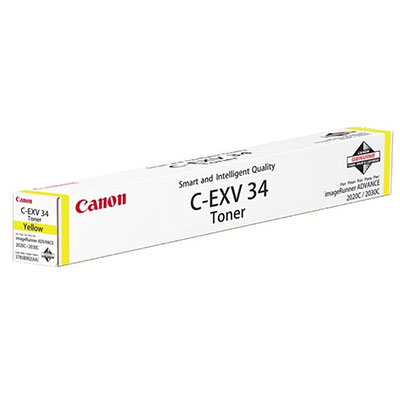 CANON Cartouche d'encre Jaune C-EXV34 3785B002AA (dont eco-taxe de 0,10 €)