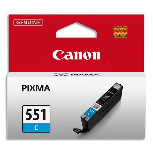 CANON Cartouche Jet d'encre Cyan 551 6509B001 (dont eco-taxe de 0,01 €)