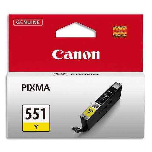 CANON Cartouche Jet d'encre Jaune 551 6511B001 (dont eco-taxe de 0,01 €)