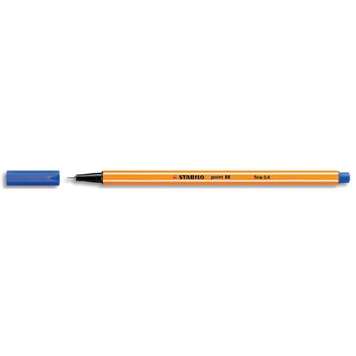 STABILO point 88 stylo-feutre pointe fine (0,4 mm) - Bleu