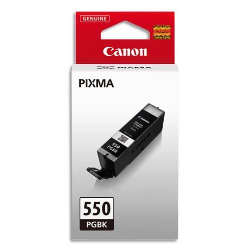 CANON Cartouche Jet d'encre Noire pigmentée 550 6496B001 (dont eco-taxe de 0,01 €)