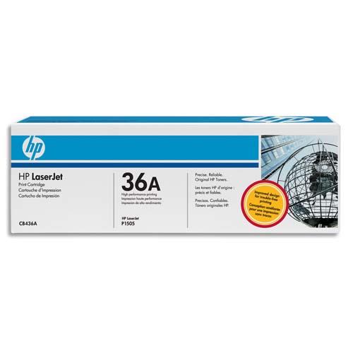HP Cartouche Laser Noir CB436 (dont eco-taxe de 0,20 €)