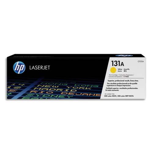 HP Cartouche toner Jaune CF212A (dont eco-taxe de 0,10 €)