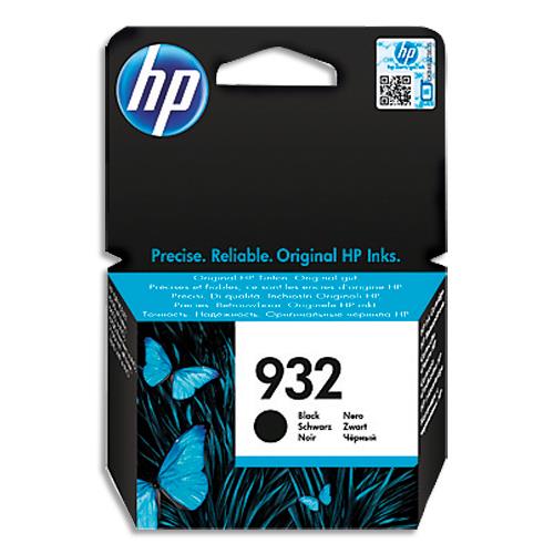 HP 932 Cartouche d'Encre Noire Authentique (CN057AE) (dont eco-taxe de 0,02 €)