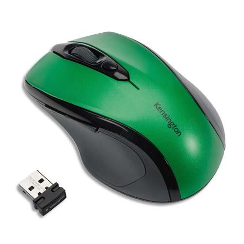 KENSINGTON Souris sans fil Pro Fit, taille moyenne, verte, K72424WW (dont eco-taxe de 0,02 €)