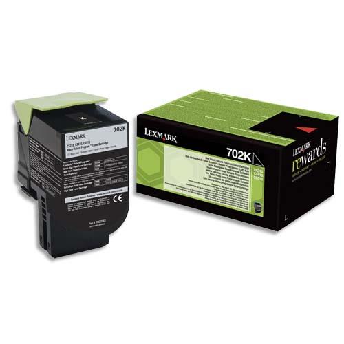 LEXMARK Cartouche toner Noir 702K 70C20K0