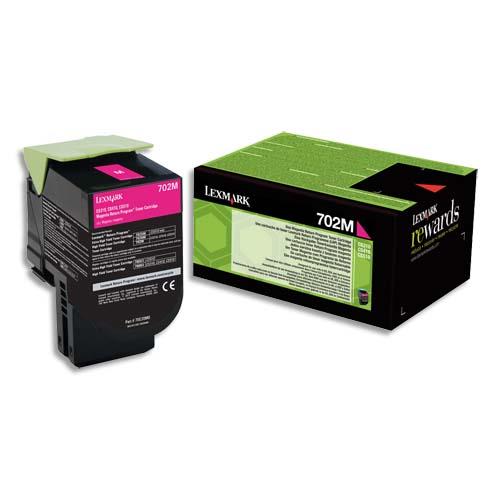 LEXMARK Cartouche toner Magenta 702M 70C20M0