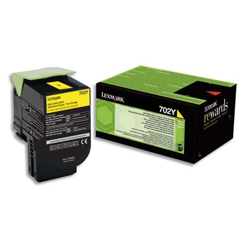 LEXMARK Cartouche toner Jaune 70C20Y0