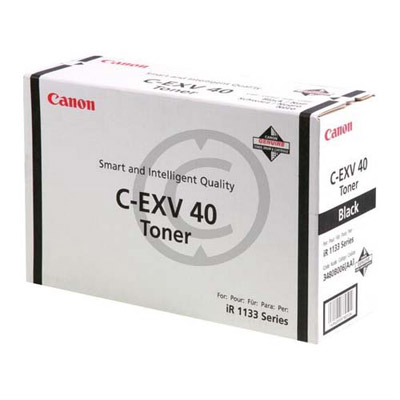 CANON Cartouche d'encre Noire C-EXV40 3480B006AA (dont eco-taxe de 0,10 €)