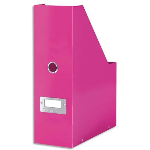 LEITZ Porte-revues Click & Store WOW, 103 x 330 x 253, rose