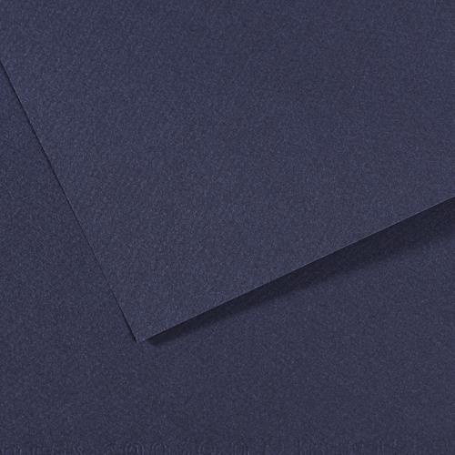 CANSON Feuille MI-TEINTES® 50X65 160g bleu indigo 140