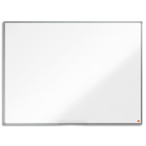 NOBO Tableau blanc en acier laqué Essence magnétique 600x450 mm, blanc, 1905209 (dont eco-taxe mobilier de 0,26 €)