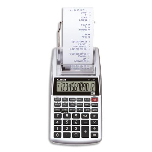 CANON Calculatrice imprimante portable professionnelle sans adaptateur P1-DTSC II (dont eco-taxe de 0,05 €)