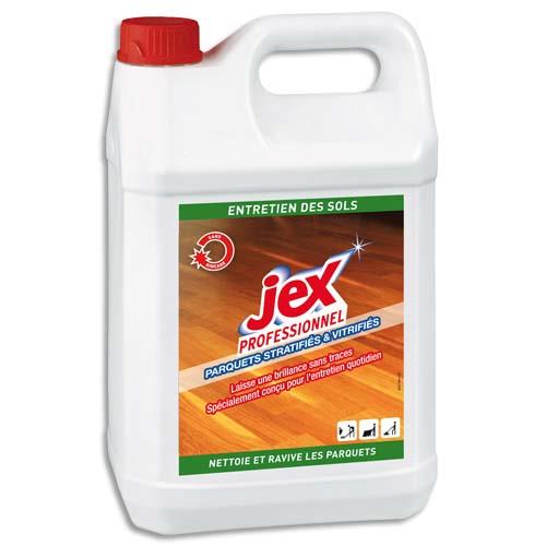 JEX PROFESSIONNEL Entretien parquets vitrifiés stratifiés 5 litres