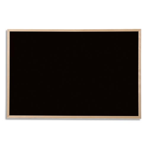 BI-OFFICE Tableau noir pour craie, cadre en bois de pin. Format 60x40 cm (dont eco-taxe mobilier de 1,83 €)