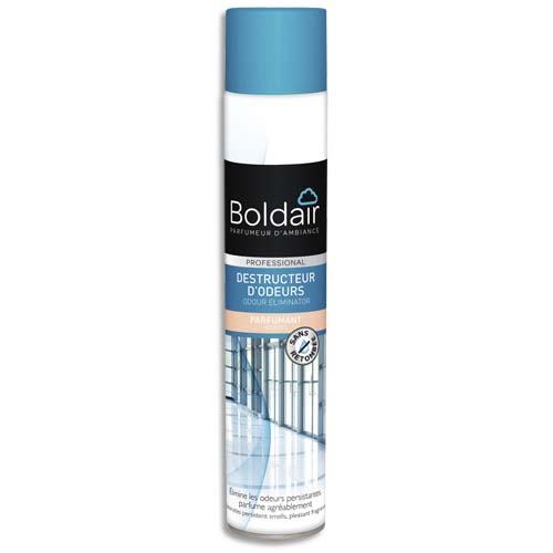 BOLDAIR Aérosol 500 ml destructeur d'odeurs Fleurs boisées pour une superficie de 20 m² Professional