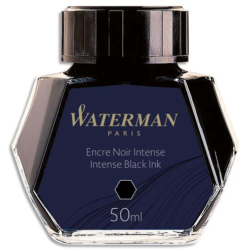 WATERMAN Flacon 50ml encre Noire intense