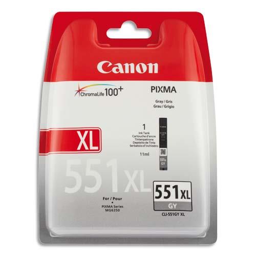 CANON Cartouche Jet d'encre Gris 551XL 6447B001 (dont eco-taxe de 0,01 €)