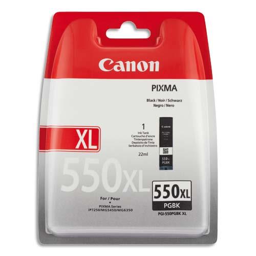 CANON Cartouche Jet d'encre Noir pigmentée 6431B001 (dont eco-taxe de 0,01 €)