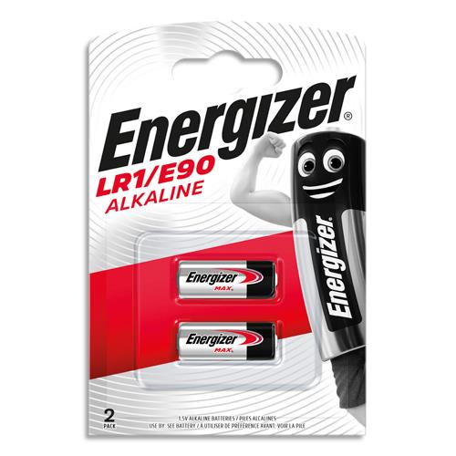 ENERGIZER Pile Alcaline LR01 E90, pack de 2 piles