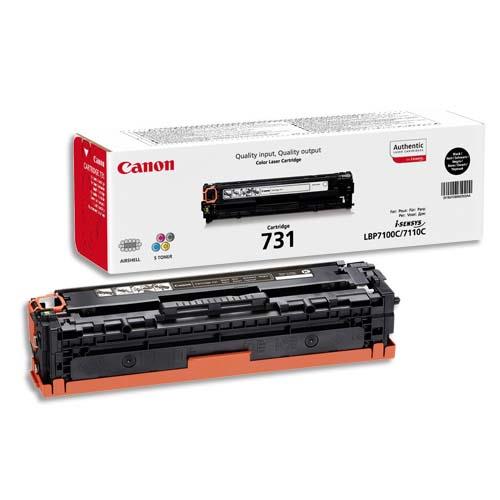 CANON Cartouche toner 731 Noir 6272B002AA (dont eco-taxe de 0,10 €)