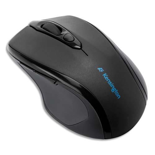 KENSINGTON Souris sans fil Pro Fit, taille moyenne, noire, K72405EU (dont eco-taxe de 0,02 €)