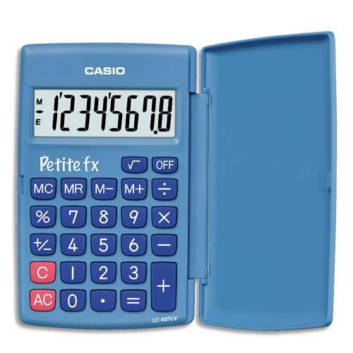 CASIO Calculatrice scientifique petite FX Bleu CSBTSPFXB (dont eco-taxe de 0,02 €)