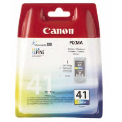 CANON Cartouche Jet d'encre couleur CL41 (dont eco-taxe de 0,01 €)