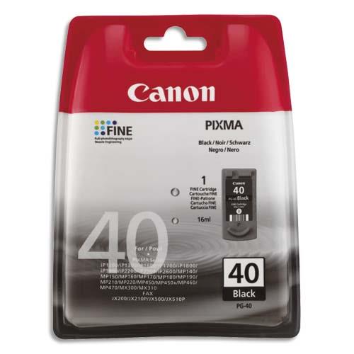 CANON Cartouche Jet d'encre Noir PG40 (dont eco-taxe de 0,01 €)