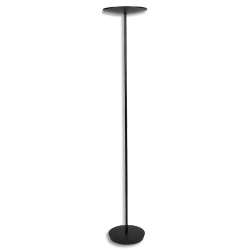 ALBA Lampadaire LED en acier et ABS. Tête : Ø 35 cm Hauteur : 185 cm. Noir (dont eco-taxe de 1,24 €)