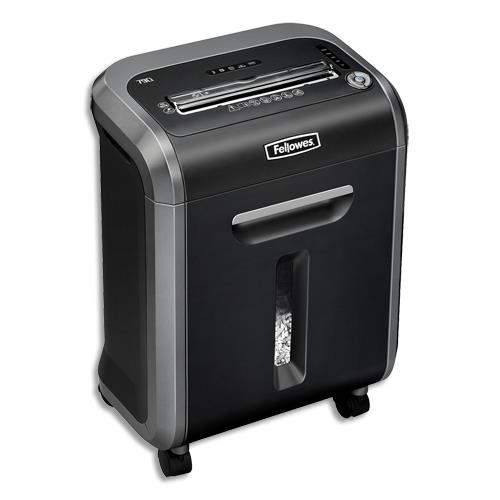 FELLOWES Destructeur de documents 79ci, coupe croisée, P-4, 4x38mm, 16 feuilles, 23 litres, 4679001 (dont eco-taxe de 0,42 €)