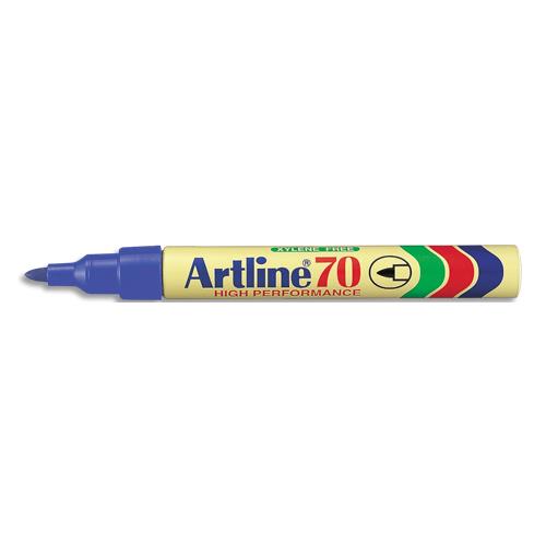 ARTLINE Marqueur ''70'' permanent indélébile pointe ogive 1,5 mm coloris bleu
