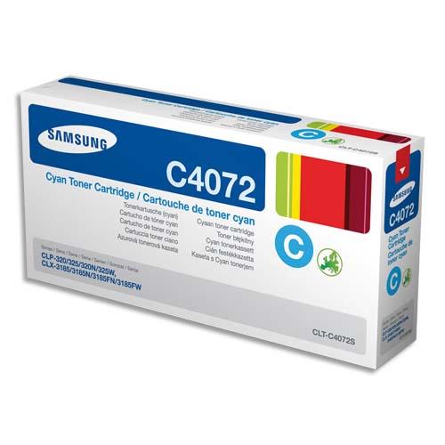 SAMSUNG Cartouche toner Cyan CLT-C4072S (dont eco-taxe de 0,05 €)