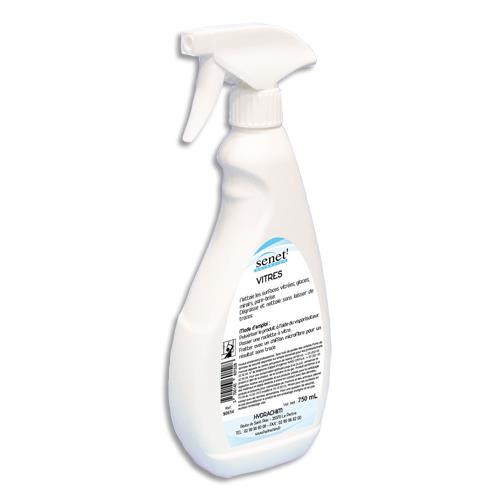 Spray 750 ml Nettoyant pour les vitres et surfaces modernes, dégraisse et nettoie