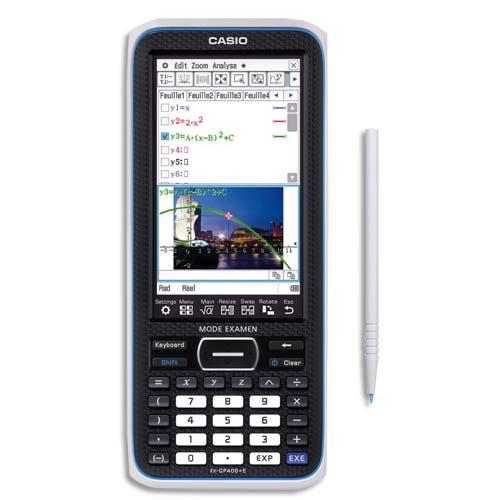 CASIO Calculatrice graphique tactile écran couleur FX-CP400+E Mode examen (dont eco-taxe de 0,05 €)