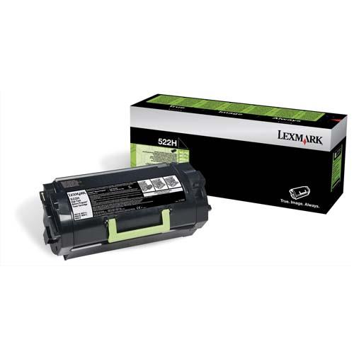 LEXMARK Cartouche toner Noir LRP HC 52D2H00 (dont eco-taxe de 0,20 €)