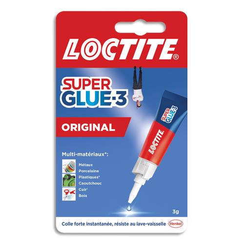 SUPER GLUE Tube 3g liquide Colle instantanée