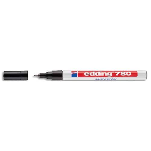 EDDING Marqueur peinture E780 laque Noir, pointe extra fine 842001