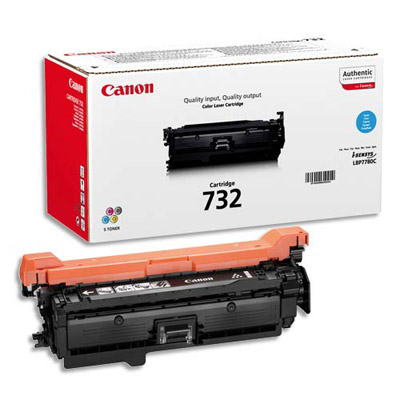 CANON Cartouche Laser Cyan 732C 6262B002 (dont eco-taxe de 0,20 €)