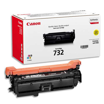 CANON Cartouche Laser Jaune 732Y 6260B002 (dont eco-taxe de 0,20 €)