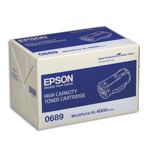 EPSON Cartouche Toner Noir Haute Capacité (10 000 p) - C13S050689 (dont eco-taxe de 0,05 €)